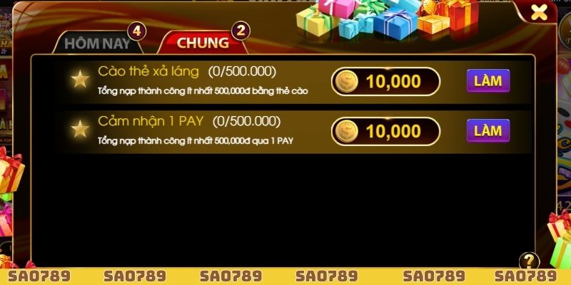 Chương trình cào thẻ tặng ngay 10.000 VND cho hội viên